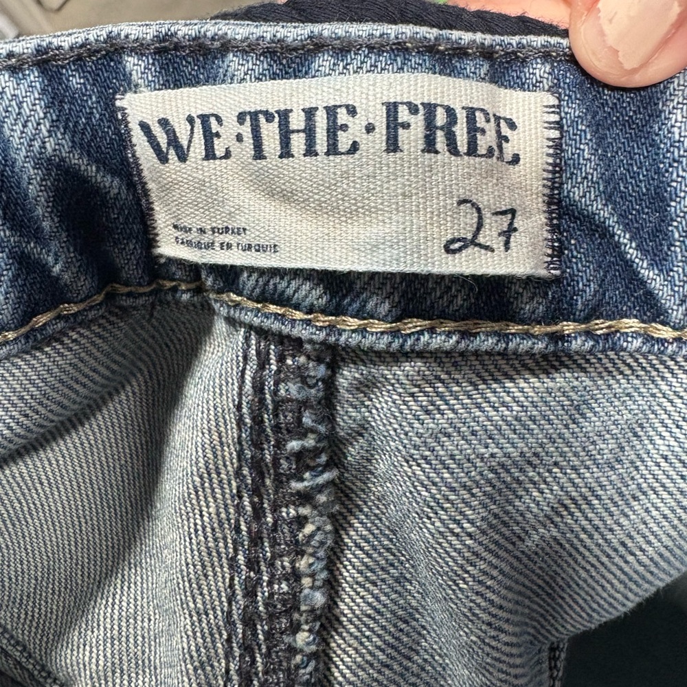 Free People We The Free Moxie Pull-On Barrel Jeans - Picture 7 of 7